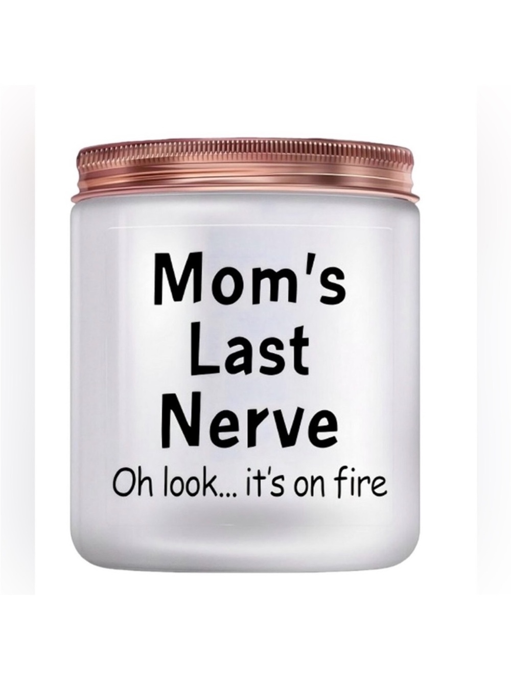 Mom’s Last Nerve Hand Poured Soy Wax Candle 10 oz $40 Retail NEW